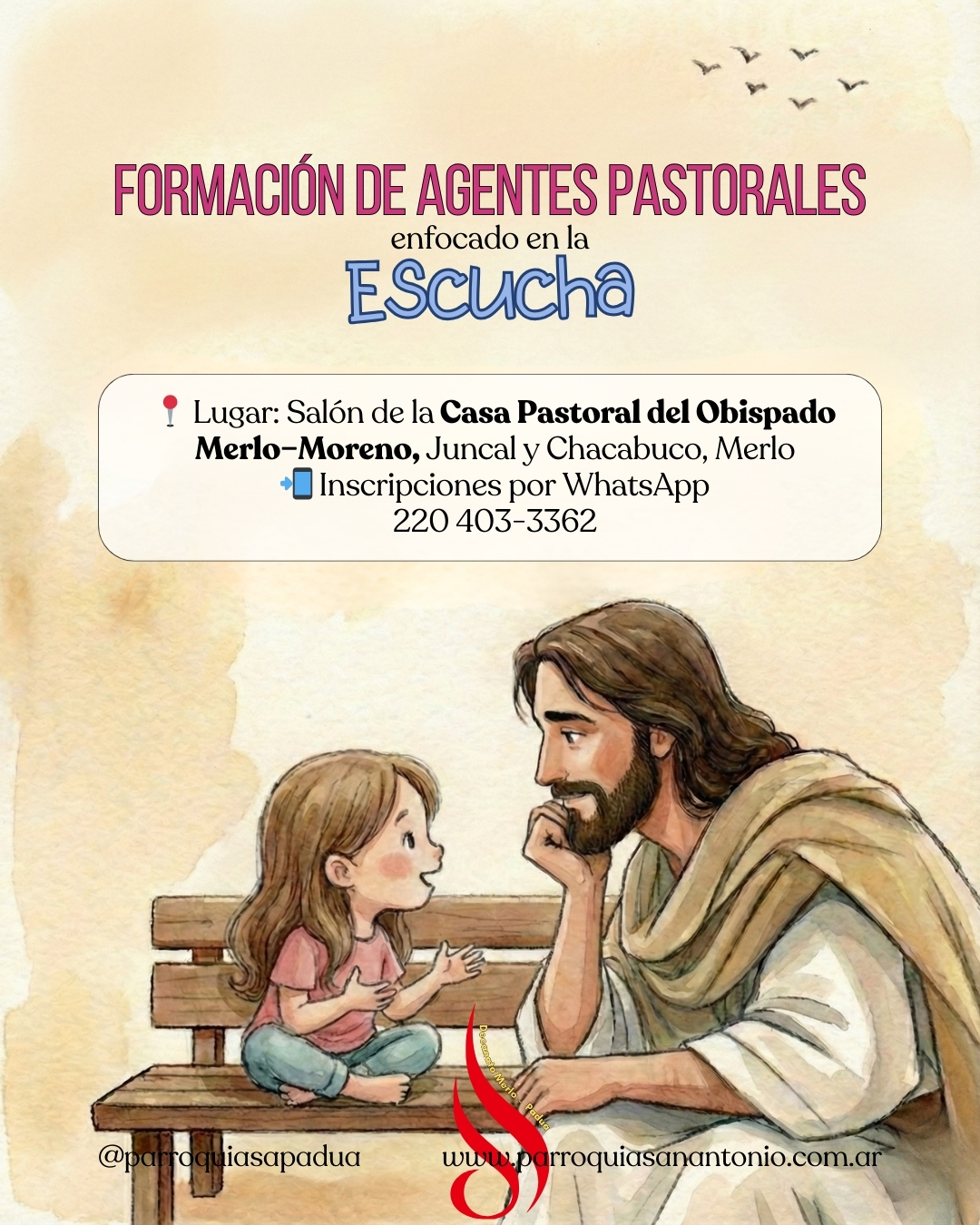 Formación de Agentes Pastorales enfocada en la escucha