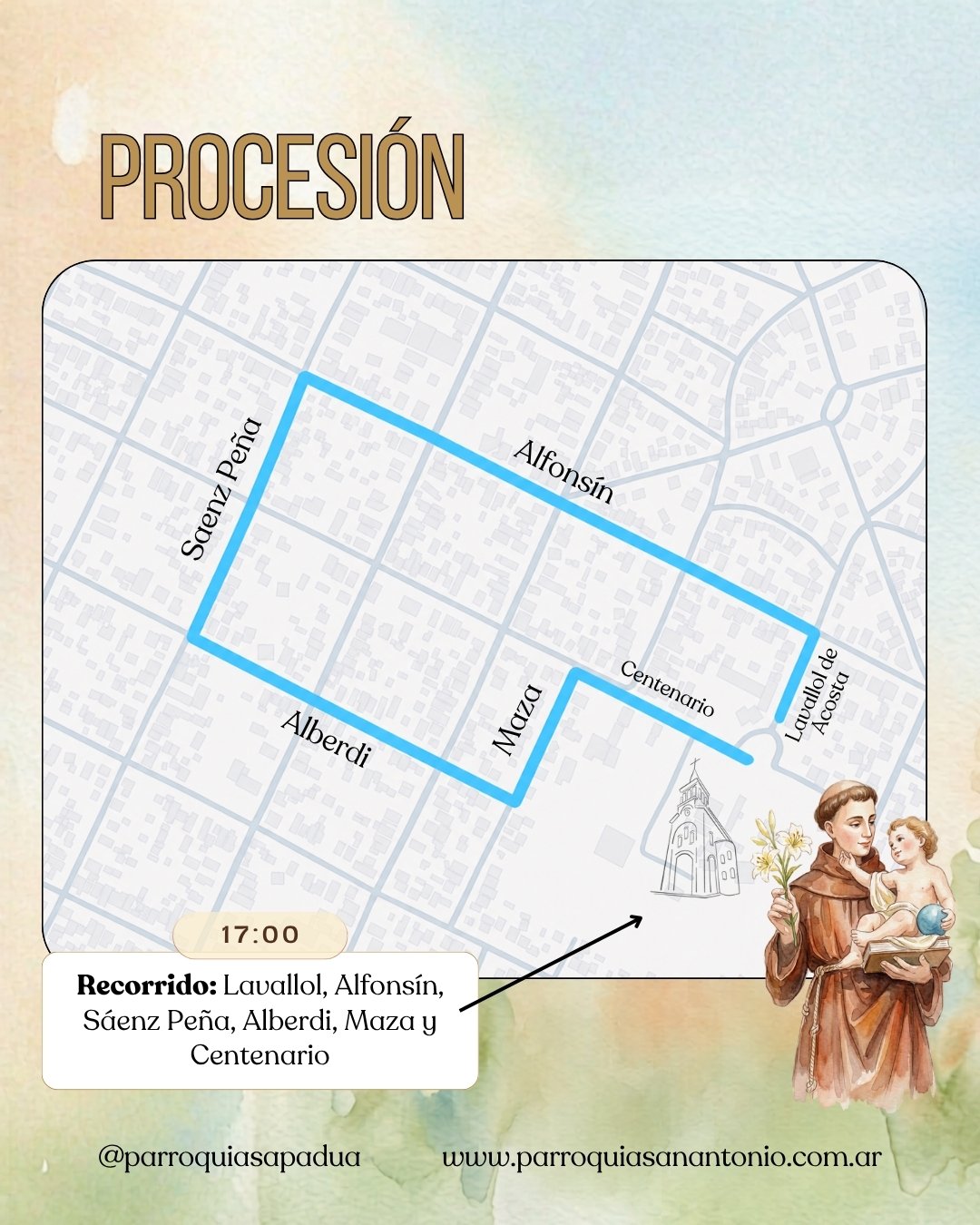 Procesión – San Antonio de Padua